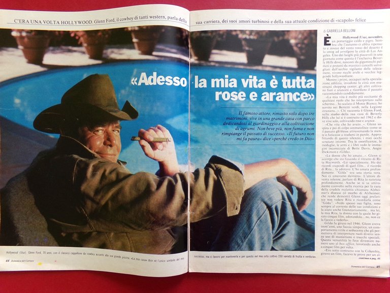 La Domenica del Corriere 8 Novembre 1986 Bokassa Agnelli Wiesel …