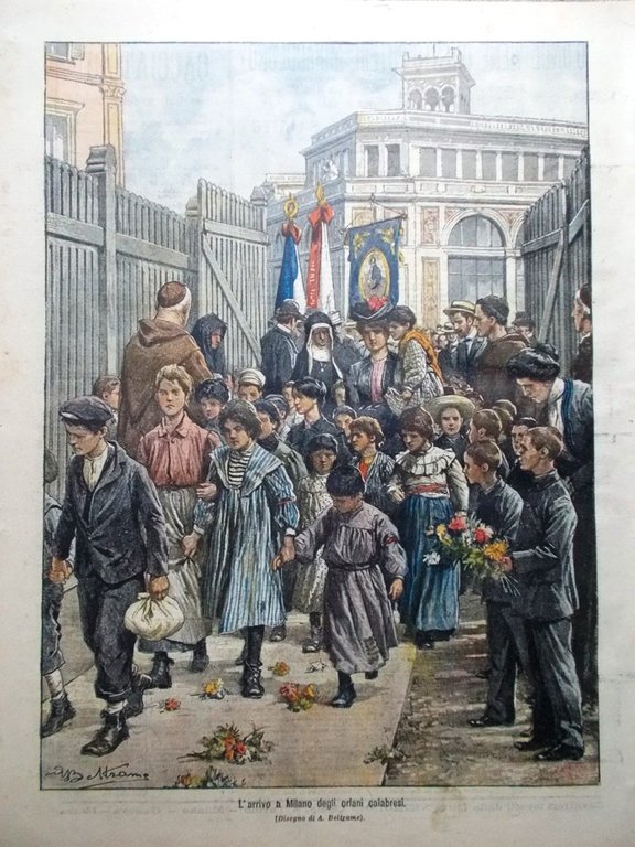 La Domenica del Corriere 8 Ottobre 1905 Sacconi Somalia Ungheria …