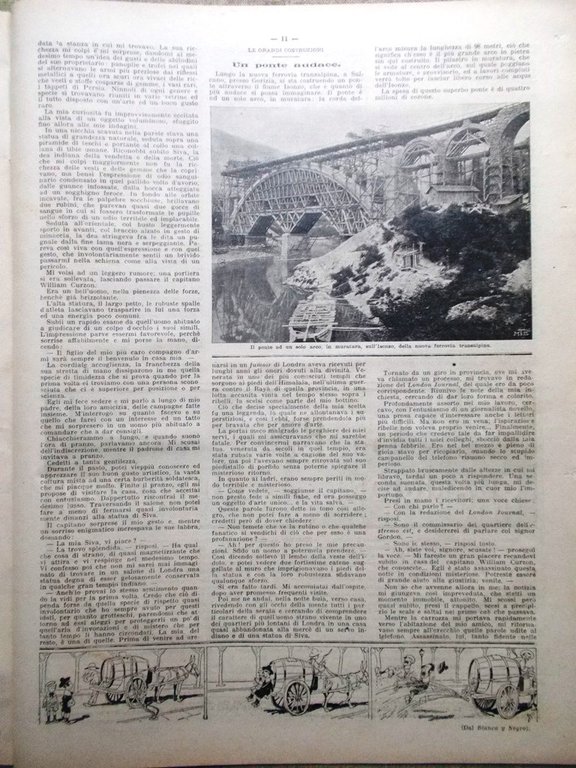 La Domenica del Corriere 8 Ottobre 1905 Sacconi Somalia Ungheria …