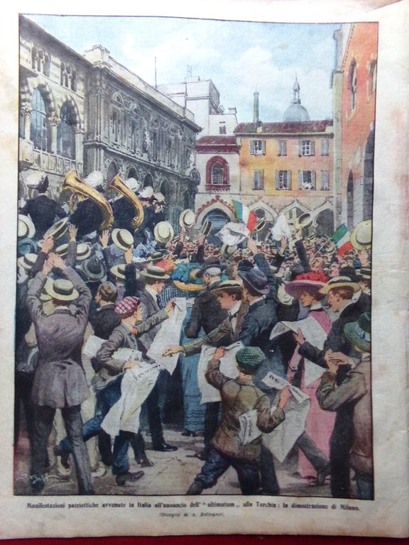 La Domenica del Corriere 8 Ottobre 1911 Guerra Italia Turchia … | Immagine Gallery 3