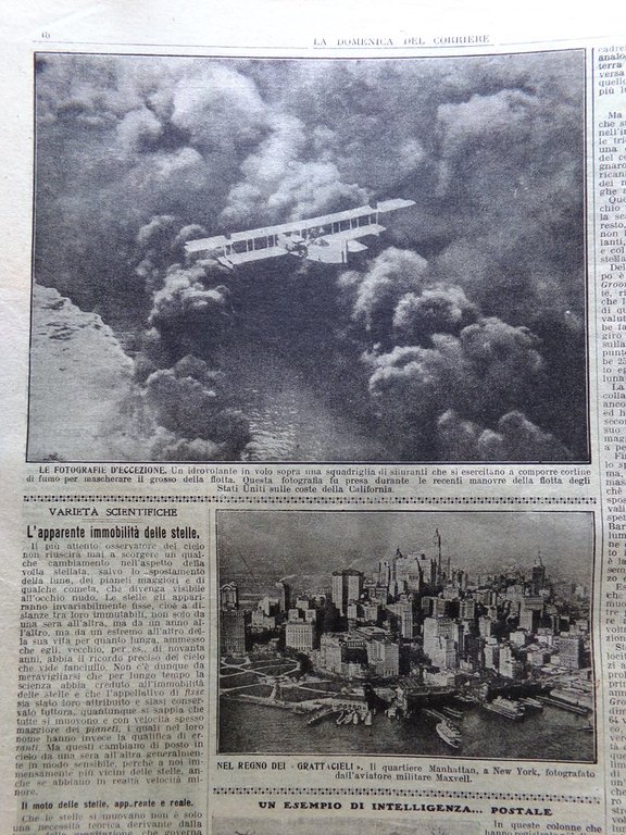 La Domenica del Corriere 8 Ottobre 1922 Smirne Egittologia Siki …