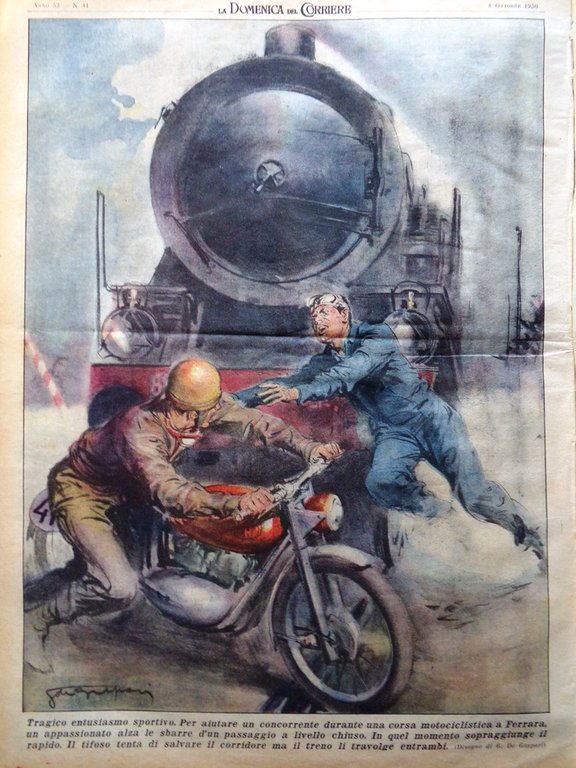 La Domenica del Corriere 8 Ottobre 1950 ONU in Corea …