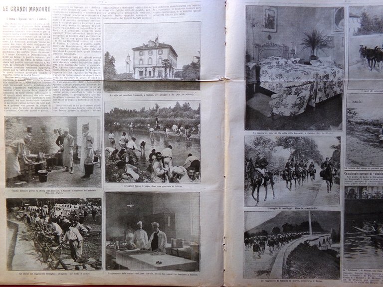 La Domenica del Corriere 8 Settembre 1907 Disastro in Francia … | Immagine Gallery 2