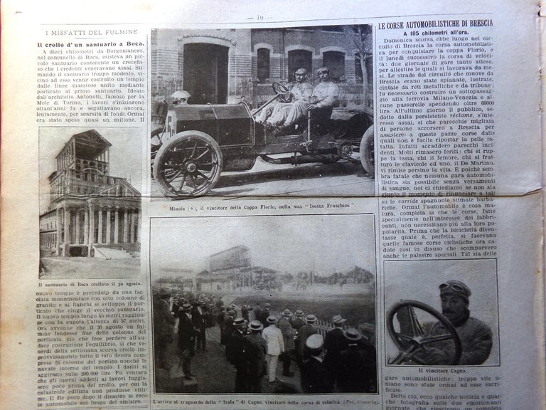 La Domenica del Corriere 8 Settembre 1907 Disastro in Francia … | Immagine Gallery 4