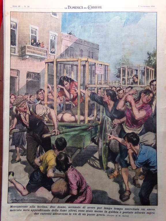 La Domenica del Corriere 8 Settembre 1946 Radiotelegrafia Marconi San …