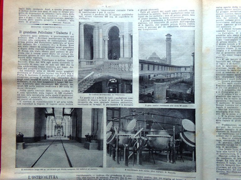 La Domenica del Corriere 9 Agosto 1903 Papa Pio X …