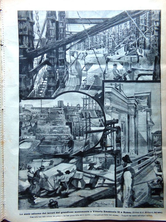 La Domenica del Corriere 9 Agosto 1903 Papa Pio X …