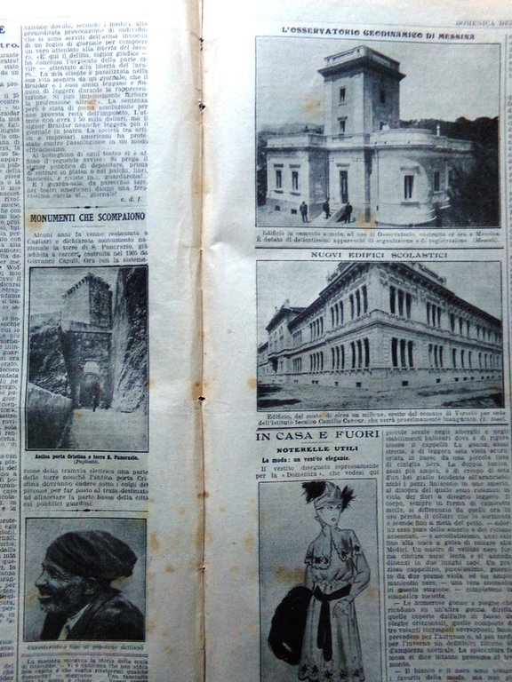 La Domenica del Corriere 9 Agosto 1914 WW1 Guerra Austria …
