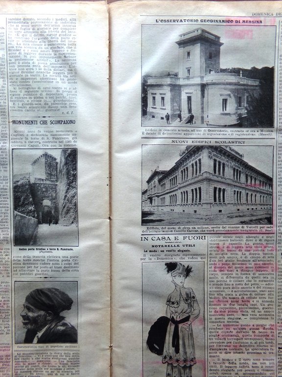 La Domenica del Corriere 9 Agosto 1914 WW1 Guerra Austria …
