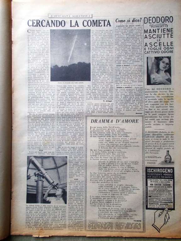 La Domenica del Corriere 9 Agosto 1936 De Martino Olimpiadi …