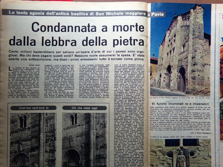 La Domenica del Corriere 9 Agosto 1964 WW1 Malcom X …