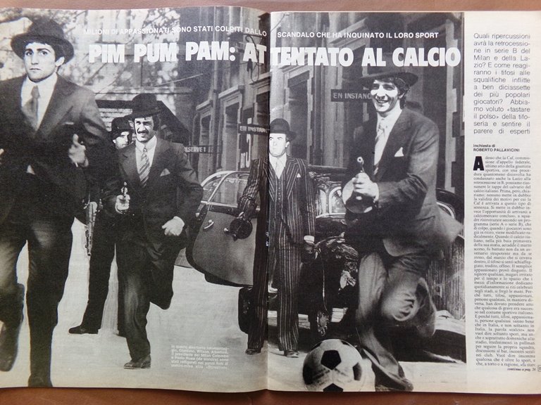 La Domenica del Corriere 9 Agosto 1980 Calcio Scommesse Mineo …