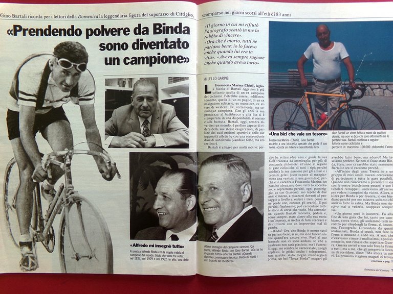 La Domenica del Corriere 9 Agosto 1986 Reagan Titanic Bartali …