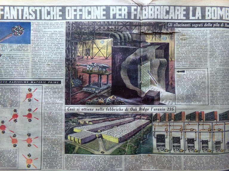 La Domenica del Corriere 9 Aprile 1950 Don Raffaele Attori …