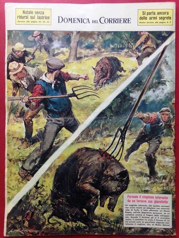 La Domenica del Corriere 9 Dicembre 1962 Astronavi Cuba Goncourt … | Immagine Gallery 3