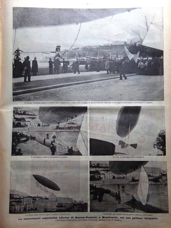 La Domenica del Corriere 9 Febbraio 1902 Divorzio Agios Pavlos …