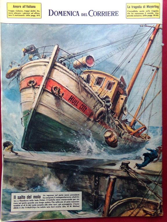 La Domenica del Corriere 9 Febbraio 1964 Luna Razzo Mayerling … | Immagine Gallery 3