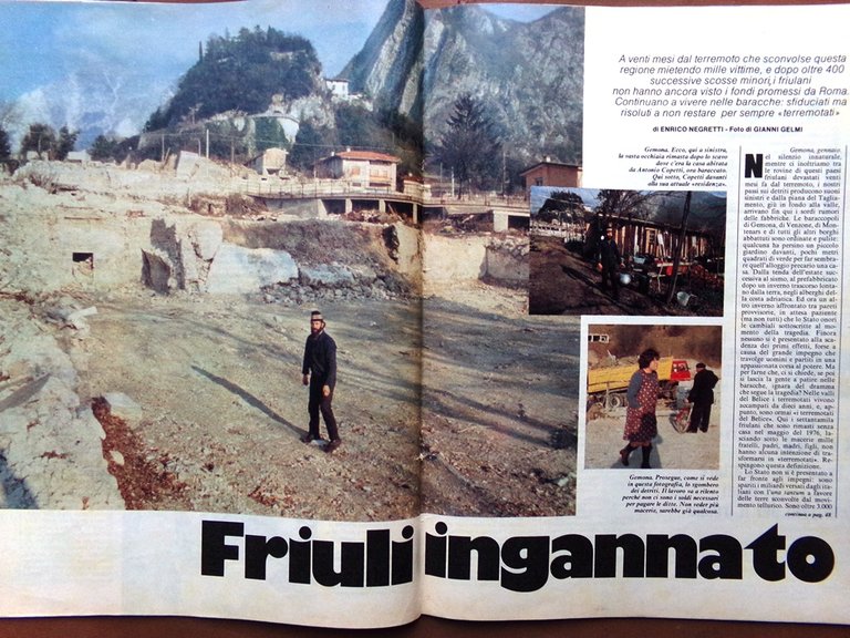 La Domenica del Corriere 9 Febbraio 1978 Pomarici Metadone Schneider …