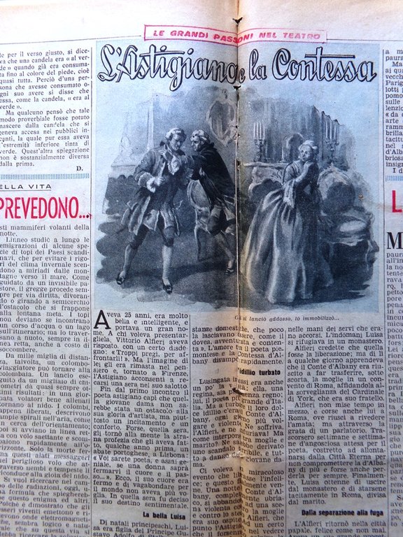 La Domenica del Corriere 9 Gennaio 1944 WW2 Carri Armati …