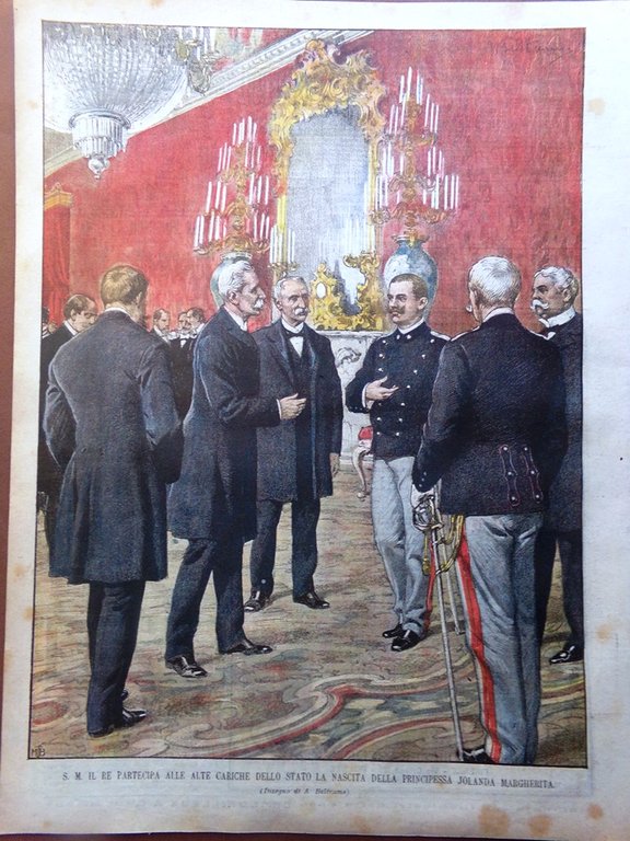 La Domenica del Corriere 9 Giugno 1901 Upsala Morelli Segnali …