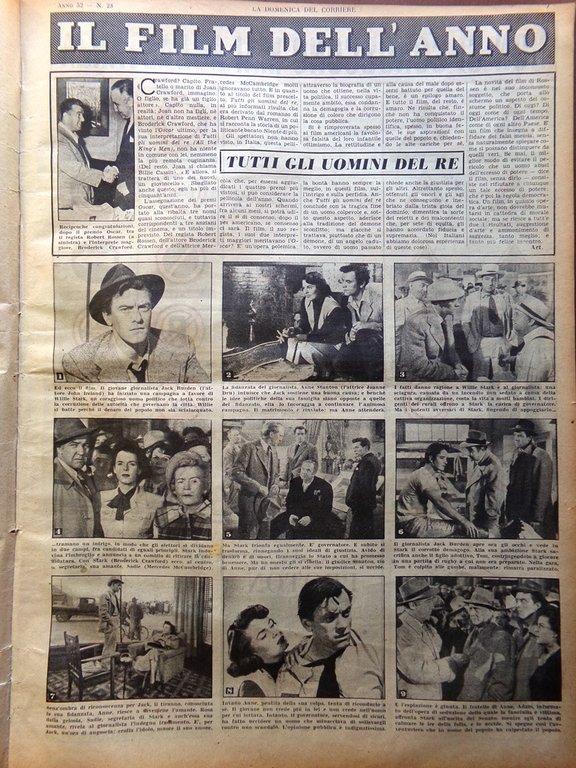 La Domenica del Corriere 9 Luglio 1950 Conflitto Corea Uomini …