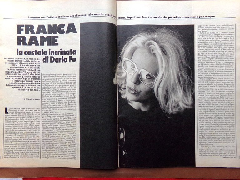 La Domenica del Corriere 9 Marzo 1978 Maghi Scuola Eastwood …