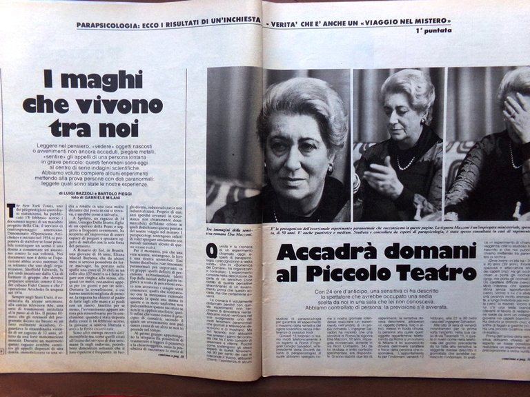 La Domenica del Corriere 9 Marzo 1978 Maghi Scuola Eastwood …