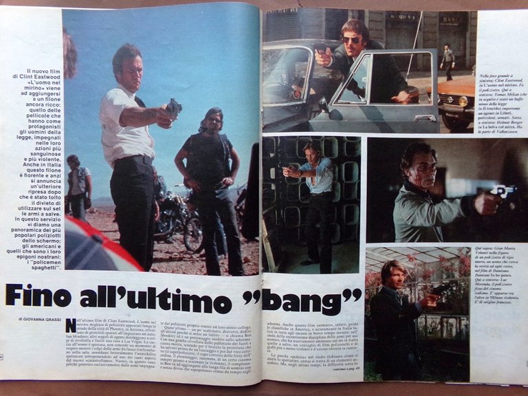 La Domenica del Corriere 9 Marzo 1978 Maghi Scuola Eastwood …