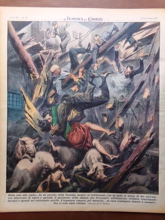 La Domenica del Corriere 9 Novembre 1947 Stolz Vienna Diario …