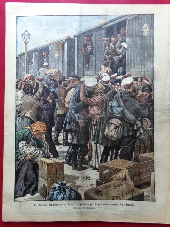 La Domenica del Corriere 9 Ottobre 1904 Sempione Disastro Ferrara … | Immagine Gallery 6