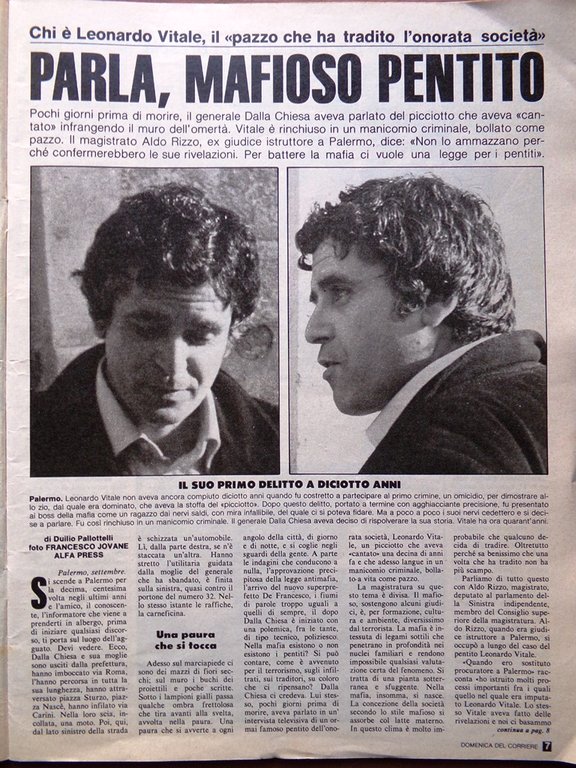La Domenica del Corriere 9 Ottobre 1982 Vitale Stefania Monaco …
