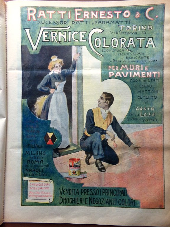 La Domenica del Corriere 9 Settembre 1900 Friedrich Nietzsche Garella …
