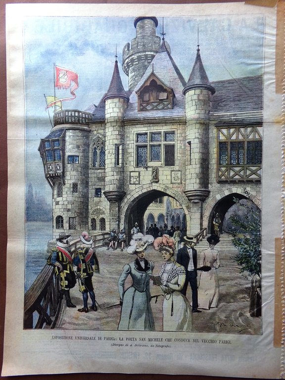 La Domenica del Corriere 9 Settembre 1900 Friedrich Nietzsche Garella …