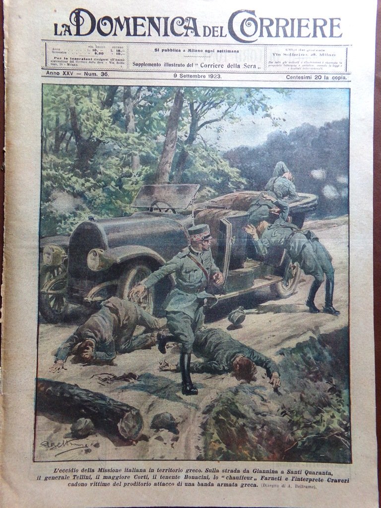 La Domenica del Corriere 9 Settembre 1923 Feste in Abruzzo …