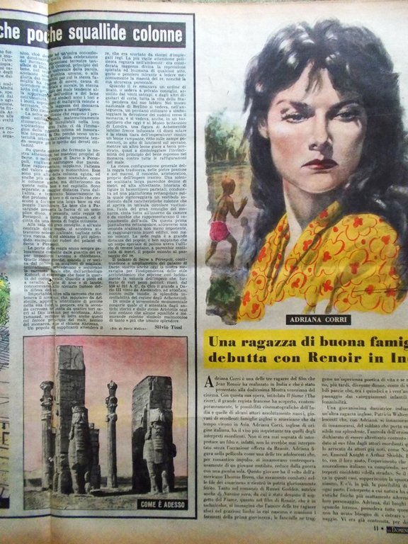 La Domenica del Corriere 9 Settembre 1951 D'Annunzio Tognon Reggia …