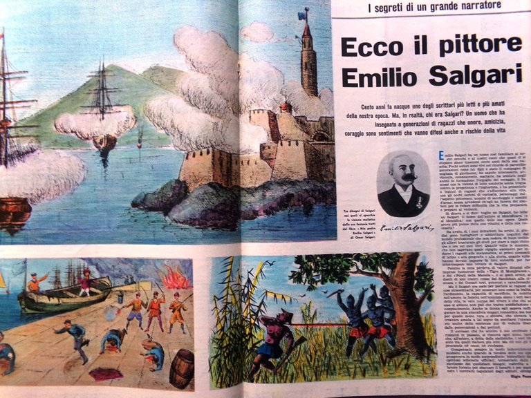 La Domenica del Corriere 9 Settembre 1962 Hitchcock Ferrero Orfei … | Immagine Gallery 2