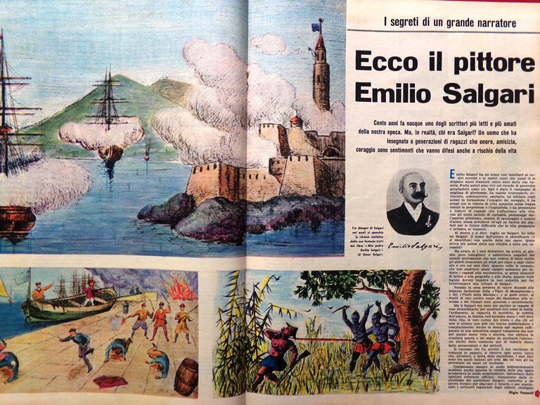 La Domenica del Corriere 9 Settembre 1962 Hitchcock Ferrero Orfei … | Immagine Gallery 8