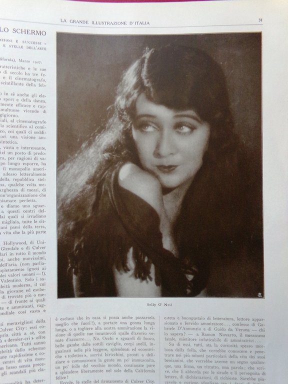 La Grande Illustrazione d'Italia Aprile 1926 Miramar Borboni Sahara Fiera …