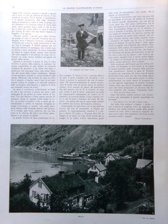 La Grande Illustrazione d'Italia Aprile 1927 Altare Patria De Pinedo …