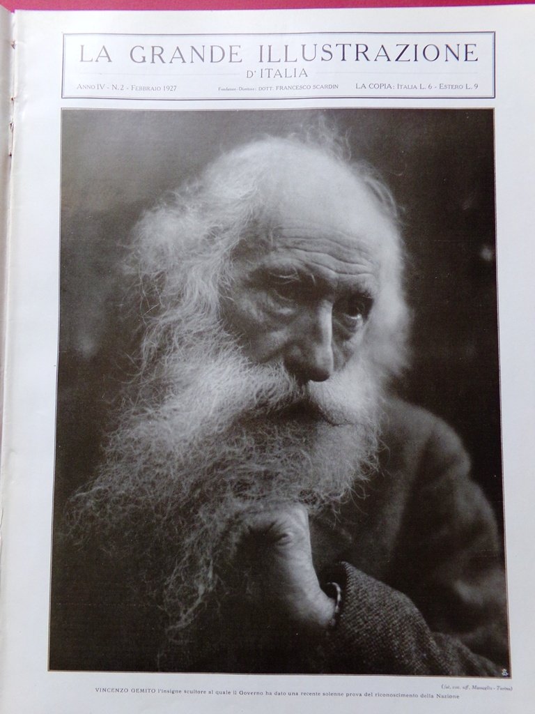 La Grande Illustrazione d'Italia Febbraio 1926 Cesare Battisti Merano Sirmione