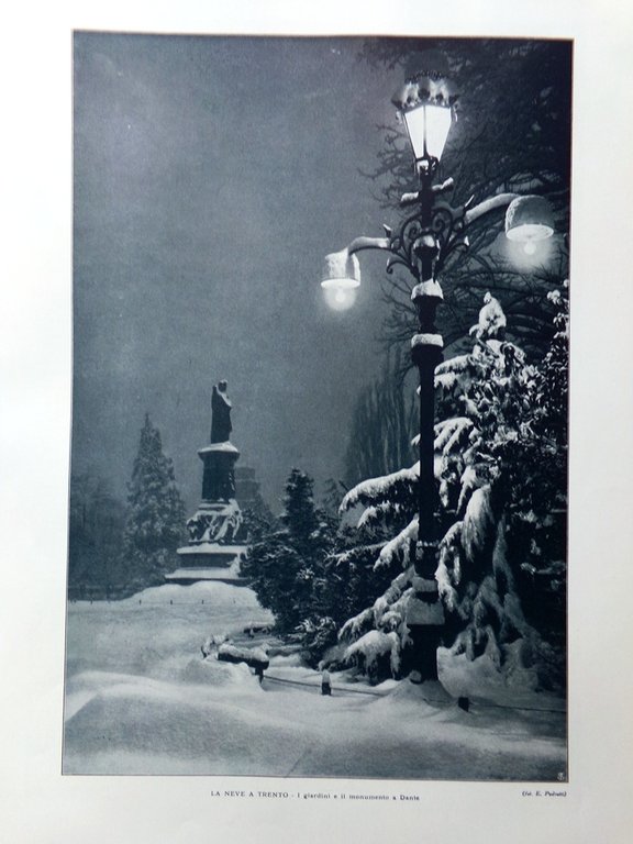 La Grande Illustrazione d'Italia Febbraio 1926 Cesare Battisti Merano Sirmione