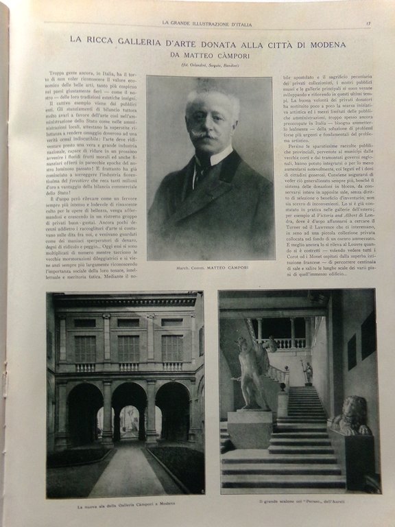 La Grande Illustrazione d'Italia Gennaio 1926 Morte Margherita Savoia Mussolini