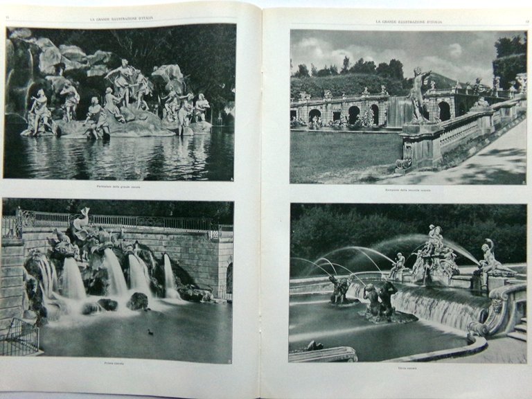 La Grande Illustrazione d'Italia Giugno 1926 Parco di Caserta Marconi …