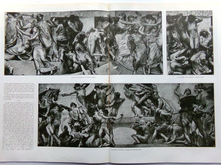 La Grande Illustrazione d'Italia Luglio 1926 Palio Siena Chiavari Usmate …