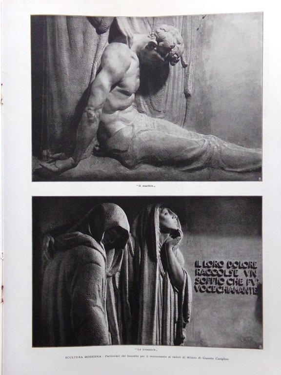 La Grande Illustrazione d'Italia Luglio 1926 Palio Siena Chiavari Usmate …