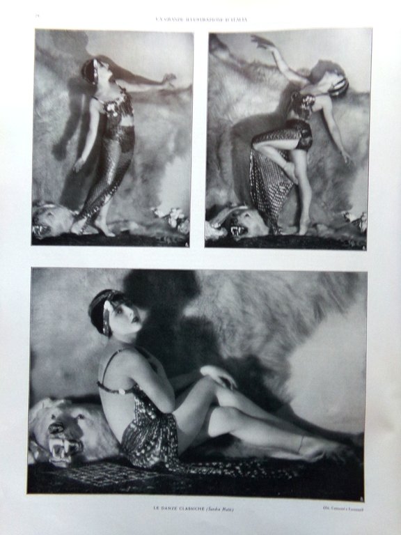 La Grande Illustrazione d'Italia Maggio 1927 Volta Ravel Ca' d'Oro …