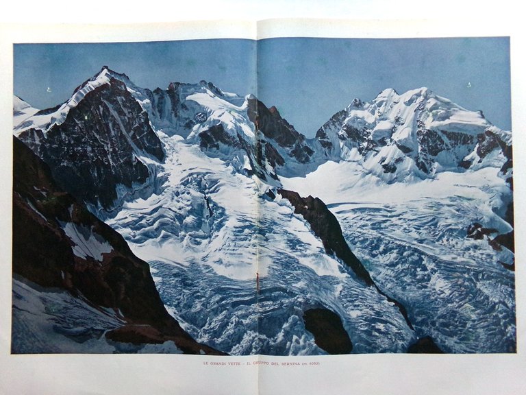 La Grande Illustrazione d'Italia Ottobre 1926 Bernina Santa Margherita Beethoven