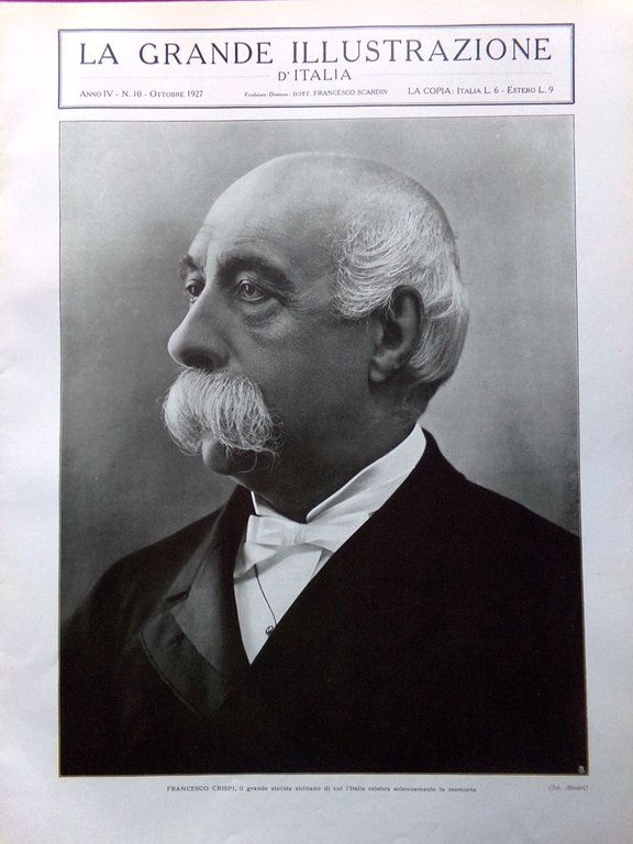 La Grande Illustrazione d'Italia Ottobre 1926 Bernina Santa Margherita Beethoven