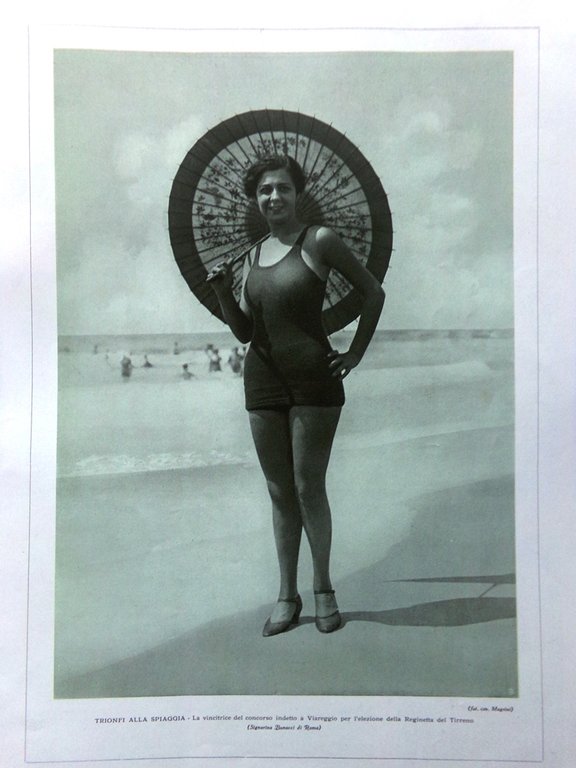 La Grande Illustrazione d'Italia Settembre 1927 Edison Galli Pirandello Venezia