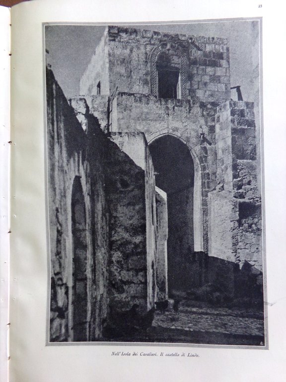 La Rivista illustrata Agosto 1929 Rodi Torchiara Rossini Aviazione Morgagni …